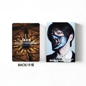 ENHYPEN Jake '' Desire Unleash '' Çift Yön Baskılı Lomo Card Seti (55 Pcs)