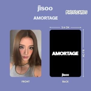 BLACKPINK Jisoo '' Amortage '' Photocards Set POB 2