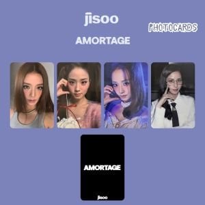 BLACKPINK Jisoo '' Amortage '' Photocards Set POB 2
