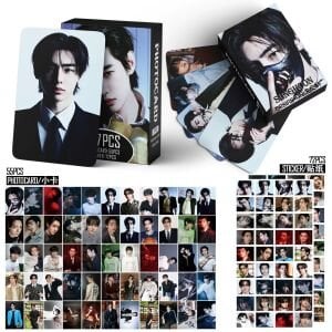 ENHYPEN Sunghoon '' Desire Unleash '' Çift Yön Baskılı Lomo Card Seti (55 Pcs)