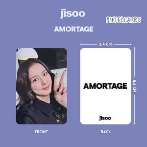 BLACKPINK Jisoo '' Amortage '' Photocards Set POB 3