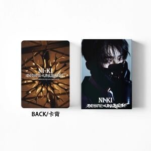 ENHYPEN NI-KI '' Desire Unleash '' Çift Yön Baskılı Lomo Card Seti (55 Pcs)