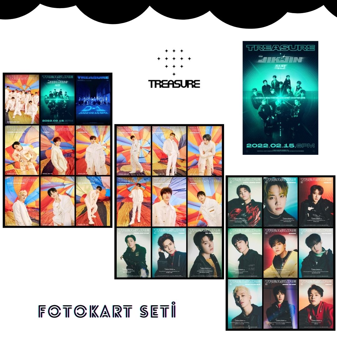 TREASURE '' Second Step : Chapter One '' Fotokart Seti