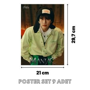 STRAY KIDS ODDINARY '' Maniac '' Poster Set 2