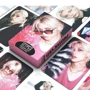STRAY KIDS Felix '' DO IT '' Çift Yön Baskılı Lomo Card Seti (55 Pcs)