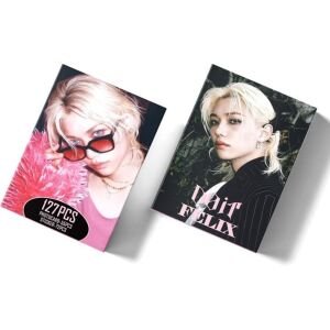 STRAY KIDS Felix '' DO IT '' Çift Yön Baskılı Lomo Card Seti (55 Pcs)