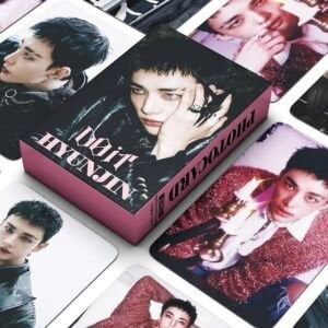 STRAY KIDS Hyunjin '' DO IT '' Çift Yön Baskılı Lomo Card Seti (55 Pcs)