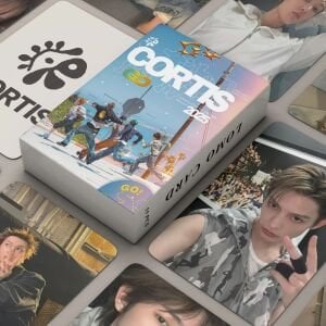 CORTIS ''GO ! '' Çift Yön Baskılı Lomo Card Seti (55 Pcs)