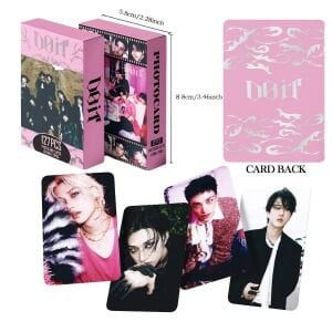 STRAY KIDS '' DO IT '' Çift Yön Baskılı Lomo Card Seti (55 Pcs)