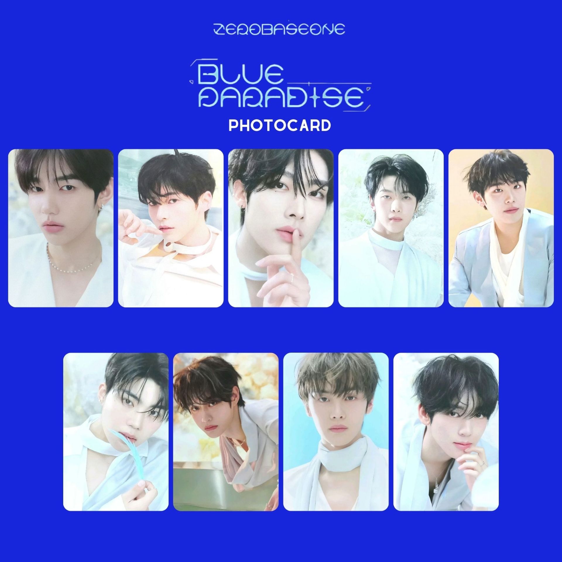 ZEROBASEONE '' Blue Paradise '' Blue ver. PC Set