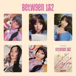 TWICE Chaeyoung '' Between 1&2 '' İmzalı Albüm Kart Seti