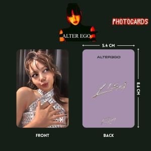 BLACKPINK Lisa '' Alter Ego '' ROXI Photocards Set