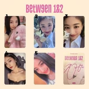 TWICE Jihyo '' Between 1&2 '' İmzalı Albüm Kart Seti