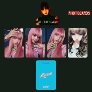 BLACKPINK Lisa '' Alter Ego '' KIKI Photocards Set