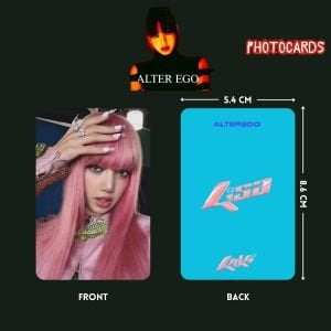 BLACKPINK Lisa '' Alter Ego '' KIKI Photocards Set