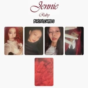 BLACKPINK Jennie '' Ruby '' Photocards Set 2
