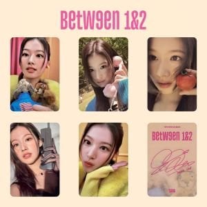 TWICE Sana '' Between 1&2 '' İmzalı Albüm Kart Seti