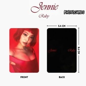 BLACKPINK Jennie '' Ruby '' Photocards Set 3