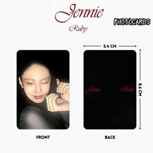 BLACKPINK Jennie '' Ruby '' Photocards Set 4