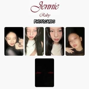 BLACKPINK Jennie '' Ruby '' Photocards Set 4