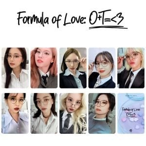 TWICE '' Formula of Love - Result File ver. '' Albüm Kart Seti