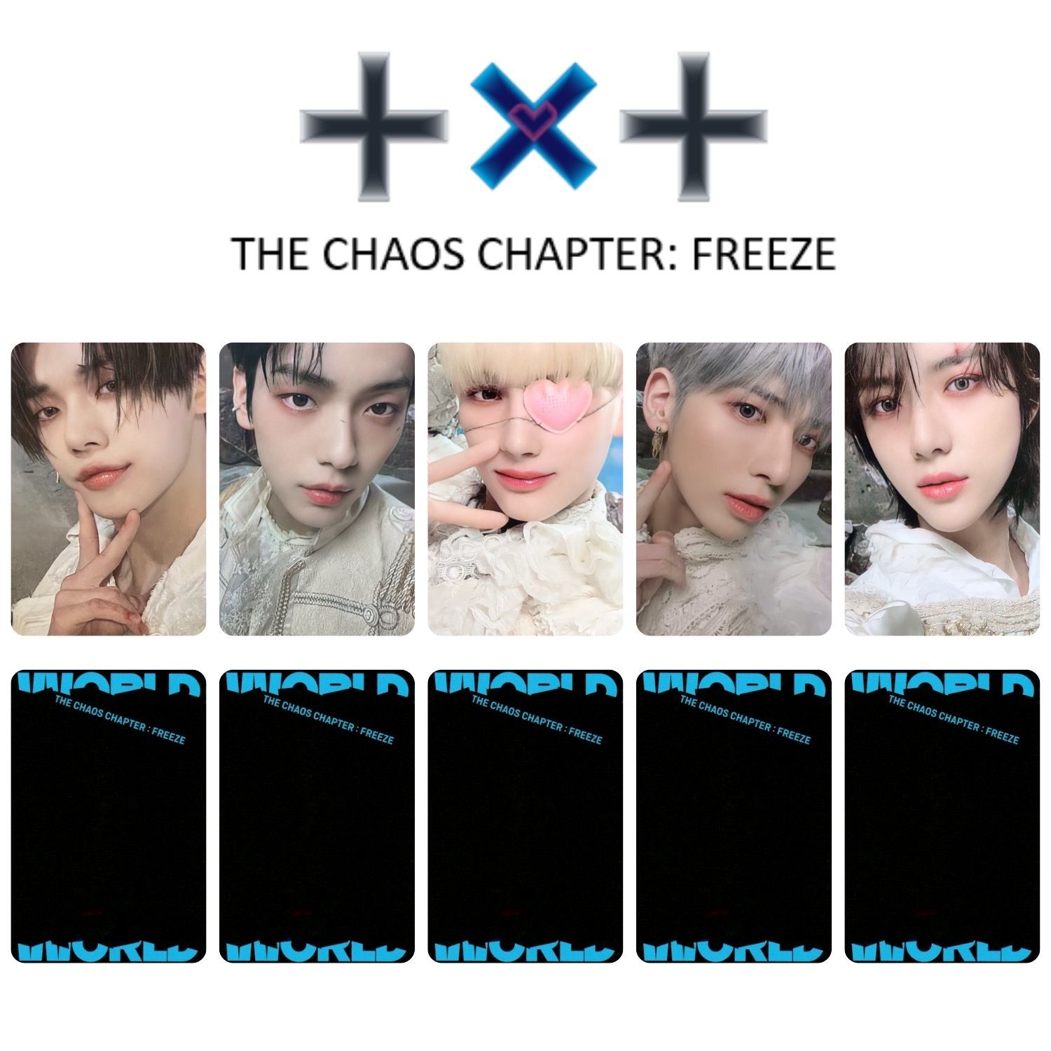 TXT '' The Chaos Chapter : Freeze '' Albüm Kart Seti - World Ver.
