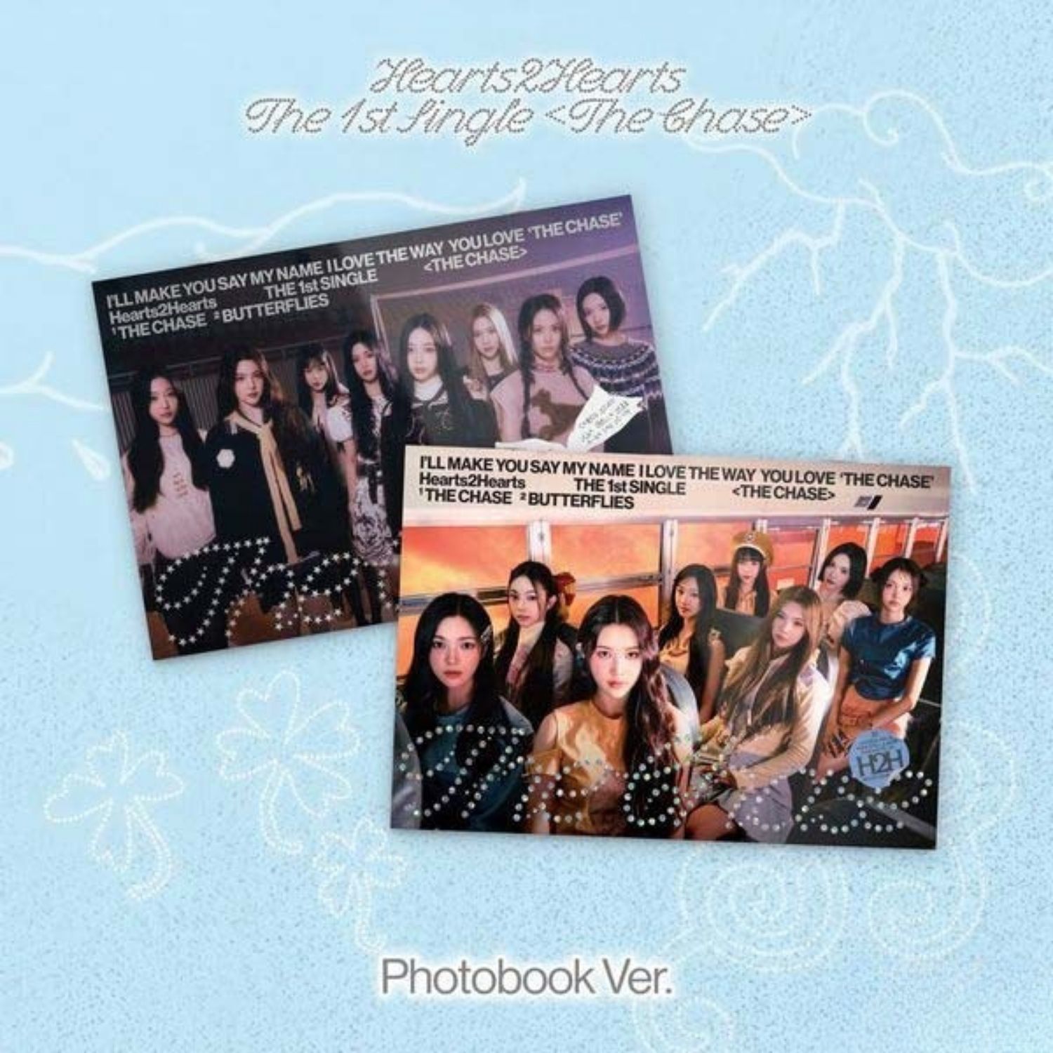 Hearts2Hearts The 1st Single – The Chase (Photobook Ver.) (Random)