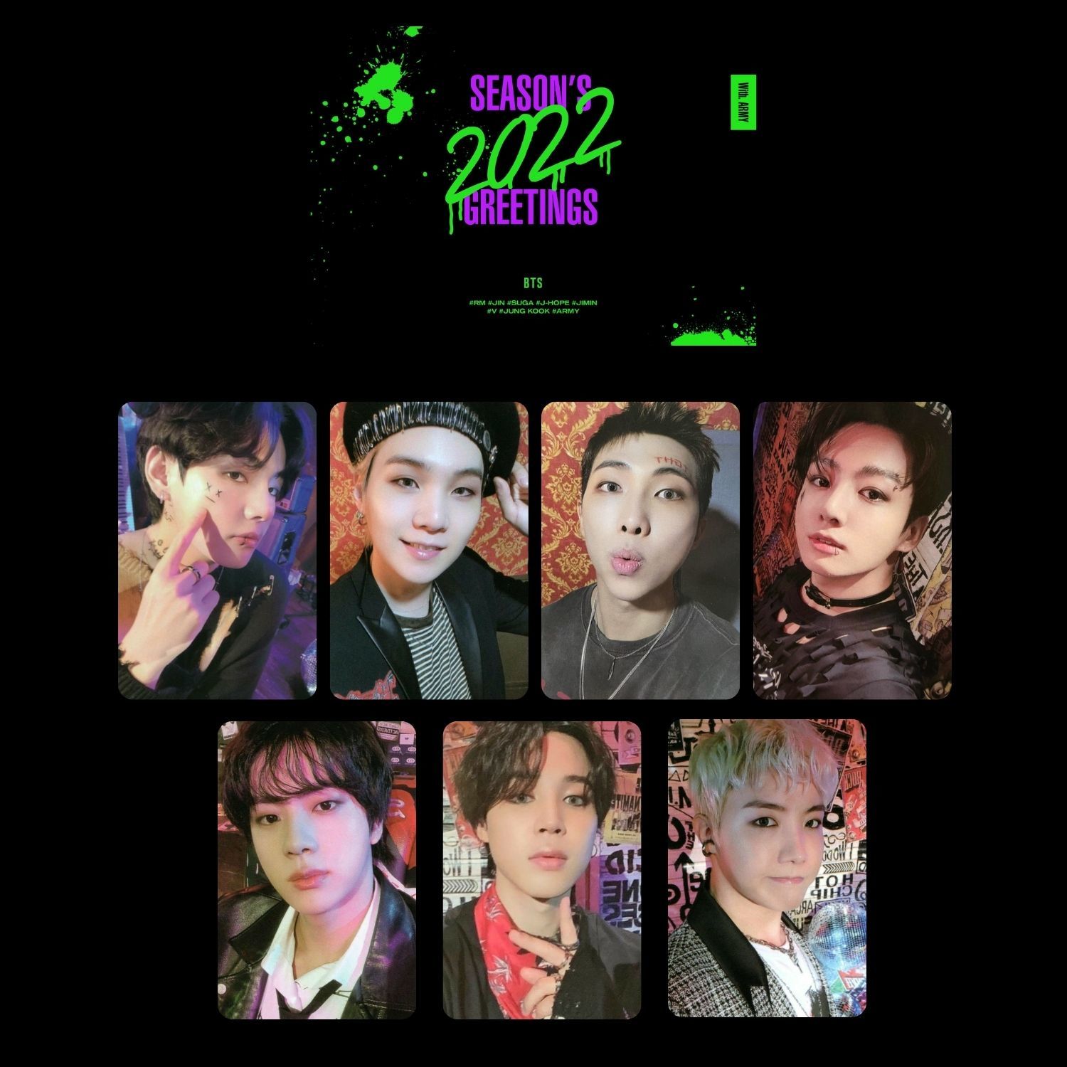 BTS シーグリ2022 RM キムナムジュン Season Greeting BTS シーグリ2022 RM キムナムジュン Season Greeting