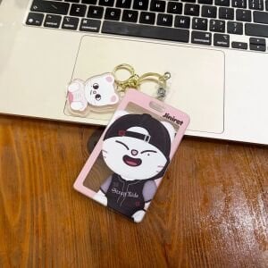 STRAY KIDS Hyunjin '' Jiniret '' Sert Kapak Card Holder/Anahtarlık