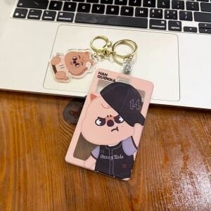 STRAY KIDS Han '' Han Quokka '' Sert Kapak Card Holder/Anahtarlık