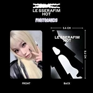 LE SSERAFIM Chaewon '' HOT '' Photocards Set