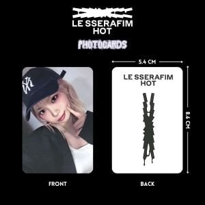 LE SSERAFIM '' HOT '' Photocards Set POB 1