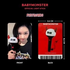 BABYMONSTER '' Lightstick '' Photocards Set
