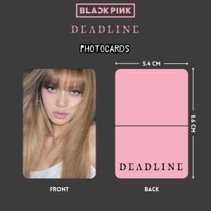 BLACKPINK '' Deadline '' Mood Light Ver. Photocards Set