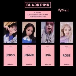 BLACKPINK '' Membership Earlybird Gift '' PC Set