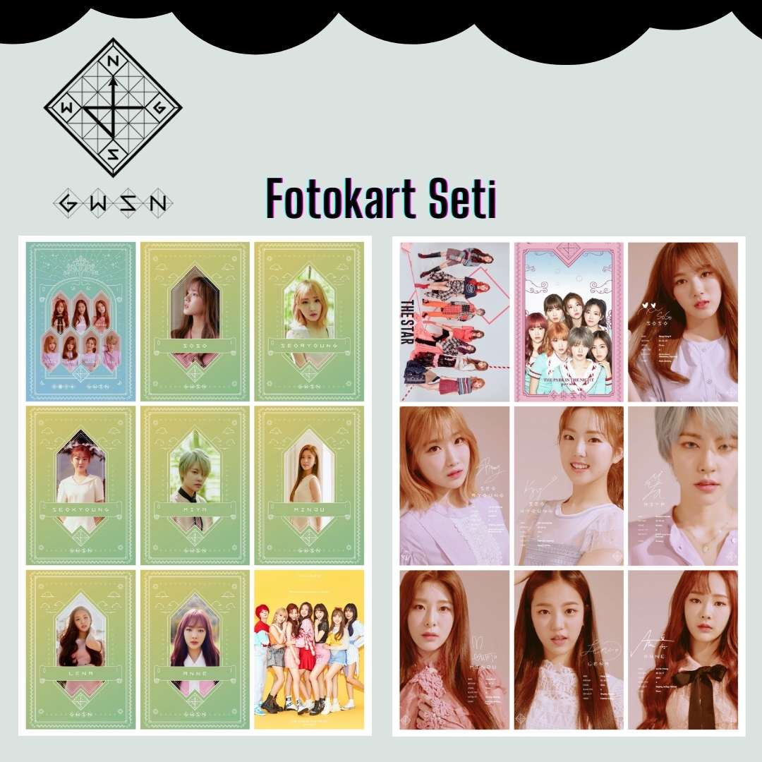 GWSN '' Profile ''  Fotokart Seti