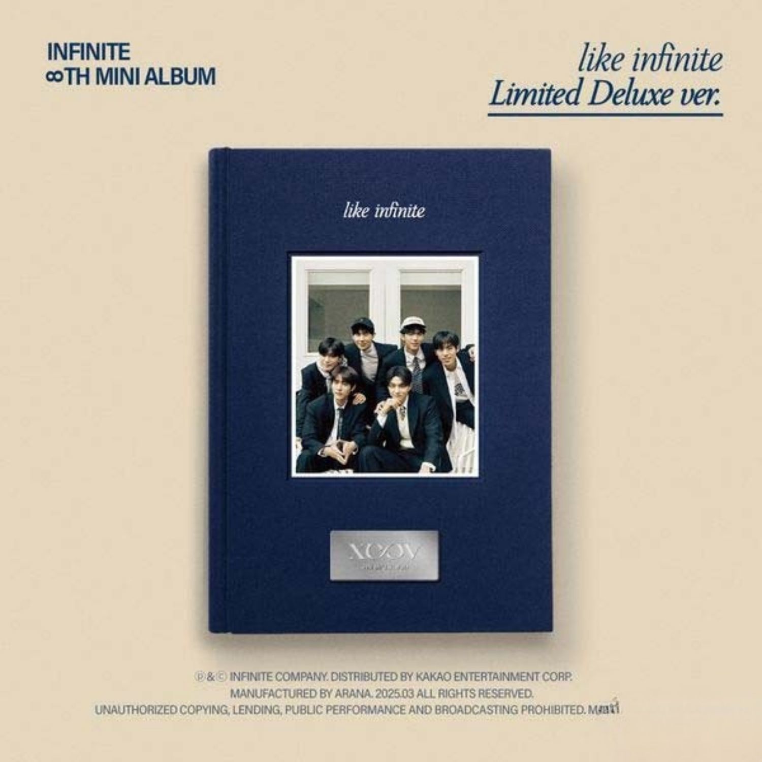 Infinite 8TH MINI ALBUM – LIKE INFINITE (Limited Deluxe Ver.)