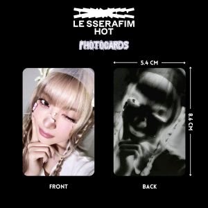 LE SSERAFIM '' HOT '' Photocards Set Standart 2