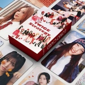 TWICE '' Strategy '' Çift Yön Baskılı Lomo Card Seti