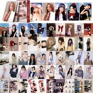TWICE '' Strategy '' Çift Yön Baskılı Lomo Card Seti
