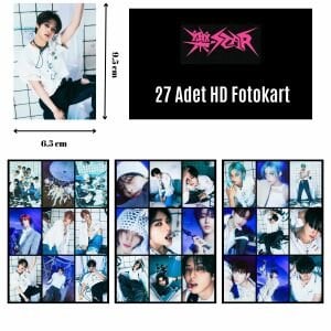 STRAY KIDS '' Rock Star '' Fotokart Seti