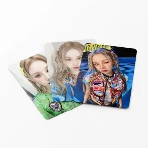 (G)I-DLE Yuqi '' Song Yuqi '' Çift Yön Baskılı Lomo Card Seti