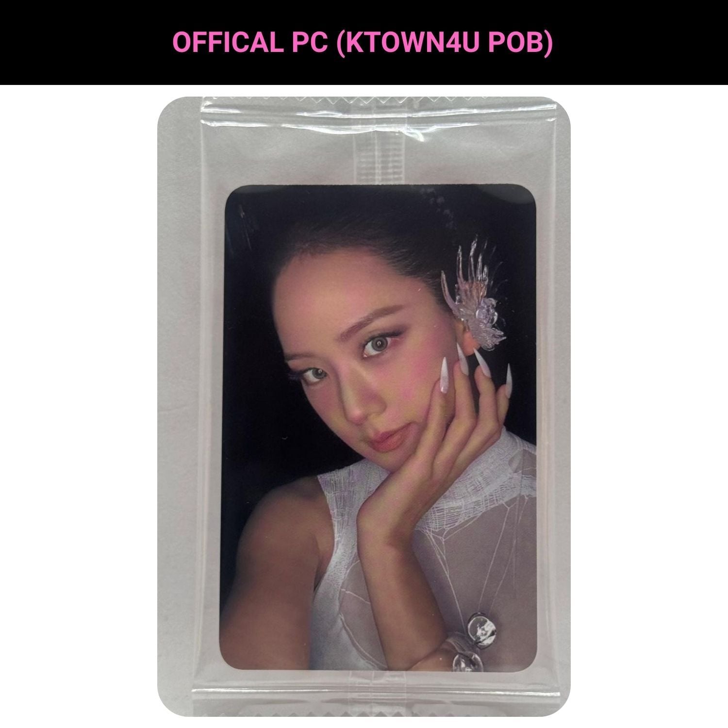 BLACKPINK Jisoo '' DEADLINE '' Ktown4U POB 2 Photocard