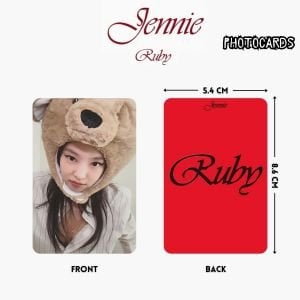 BLACKPINK Jennie '' Ruby '' Photocards Set POB 2