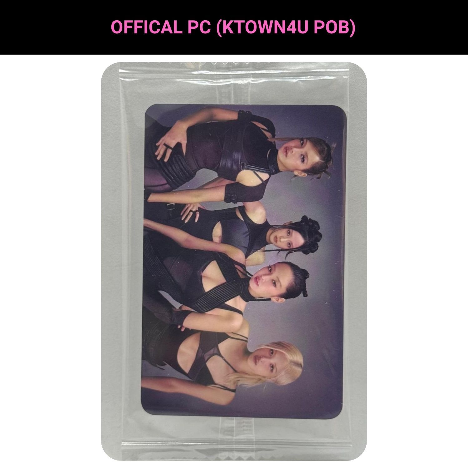 BLACKPINK Grup '' DEADLINE '' Ktown4U POB 2 Photocard