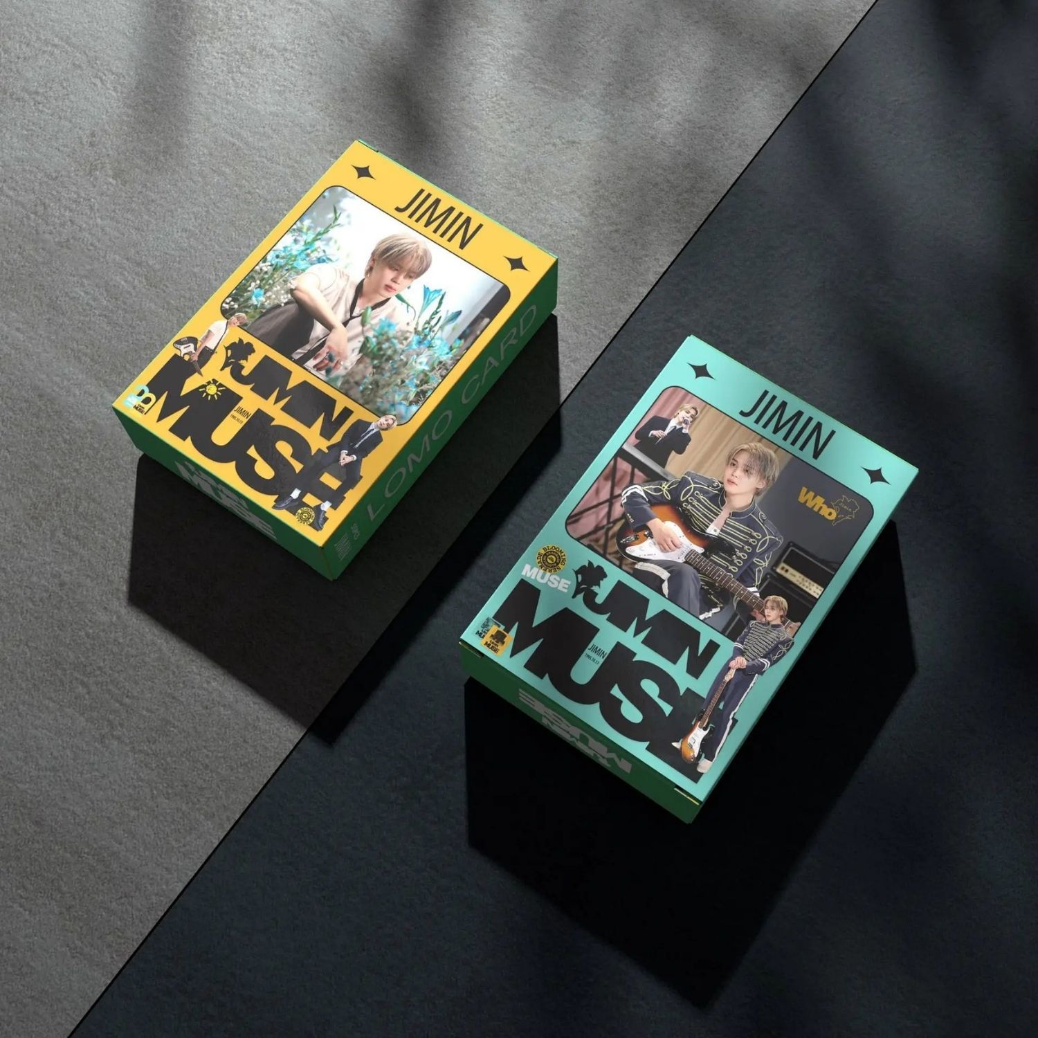 BTS Jimin '' MUSE '' Çift Yön Baskılı Lomo Card Seti
