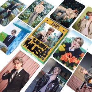 BTS Jimin '' MUSE '' Çift Yön Baskılı Lomo Card Seti