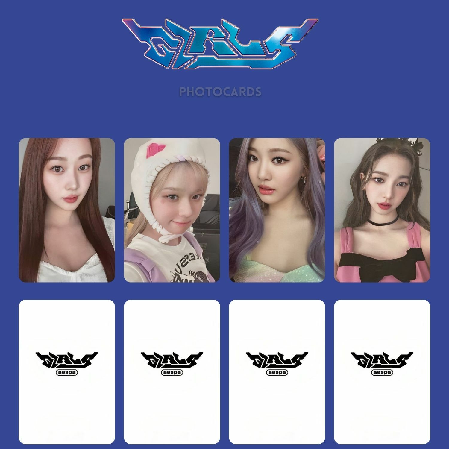 AESPA '' Girls ''  PC Set 2