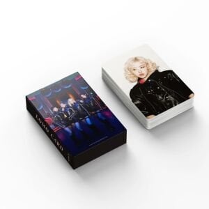 BLACKPINK Çift Yön Baskılı Hologramlı Lomo Card Seti (55 Pcs)