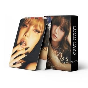 BLACKPINK Lisa '' D-Day '' Çift Yön Baskılı Lomo Card Seti